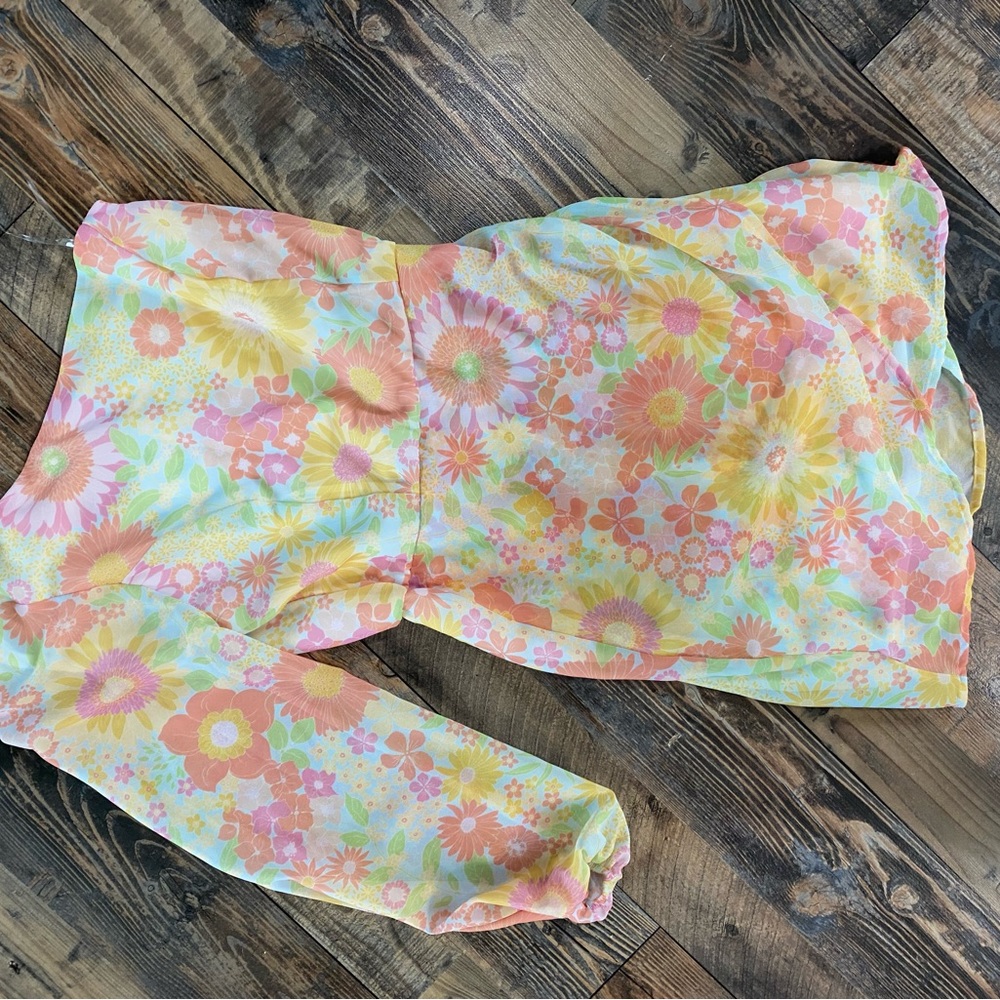 “Peach Love Retro Dress”